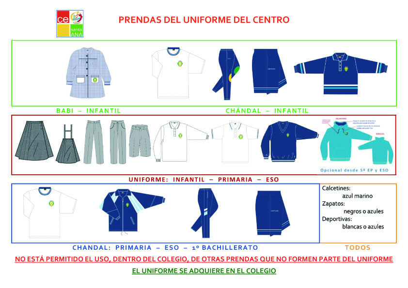 Uniforme del centro 2022