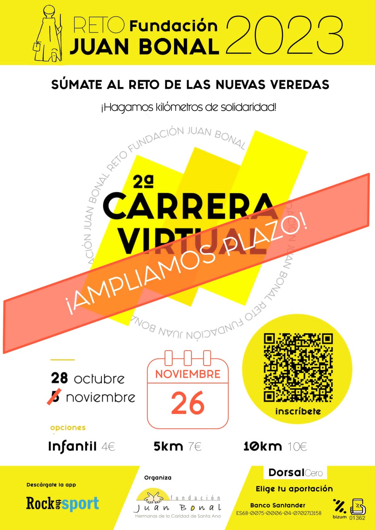 Ampliacin Plazo Carrera Solidaria