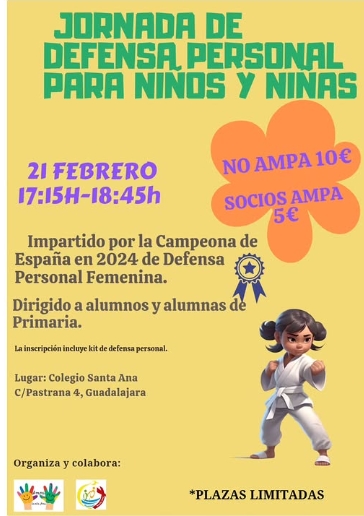 Cartel Defensa Personal primaria febrero25