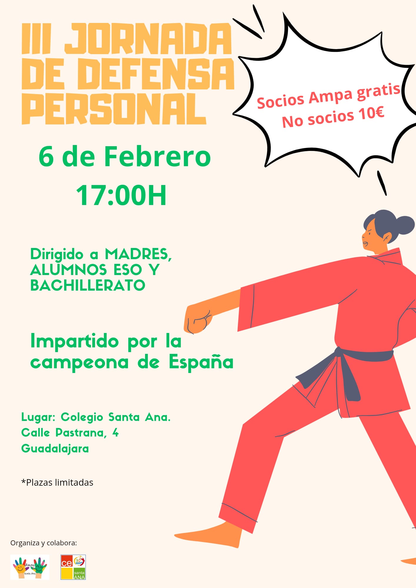 III Jornada Defensa Personal Femenina febr 2026