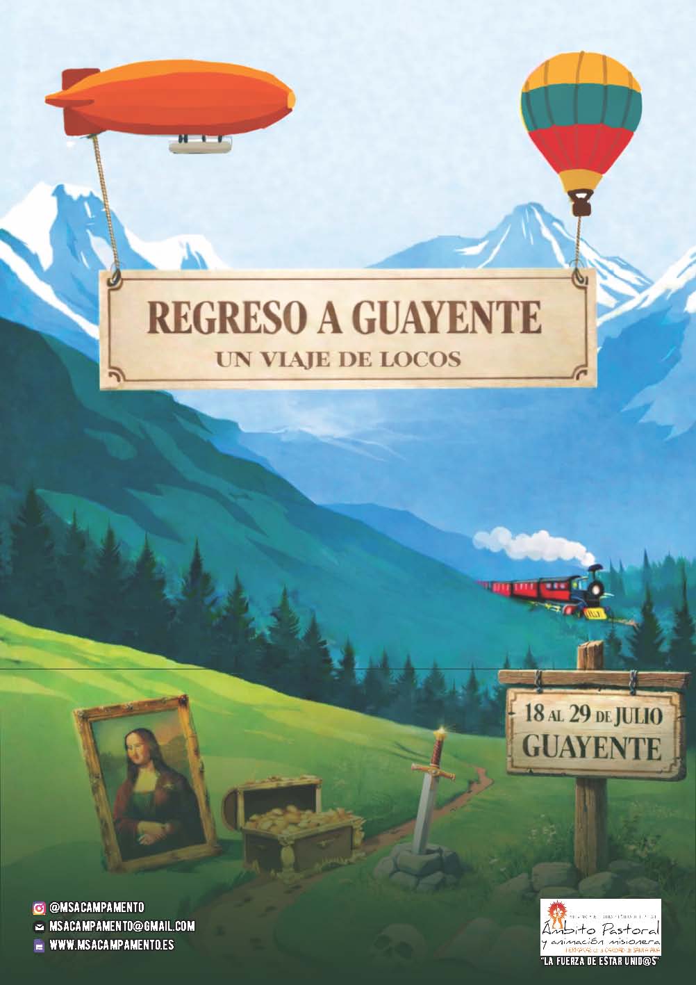 Campamento 2026 Cartel